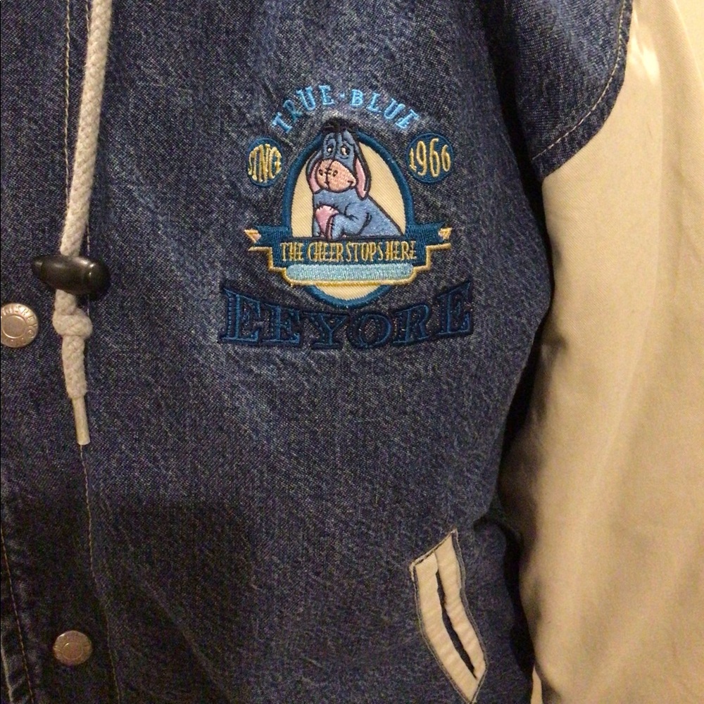 Varsity Vintage Disney jacket Eeyore Bomber.